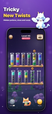 Glimmerwood: Potion Sort screenshot 4