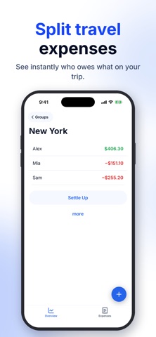 Quitso: Split Bills & Expenses Screenshot 1 of 7