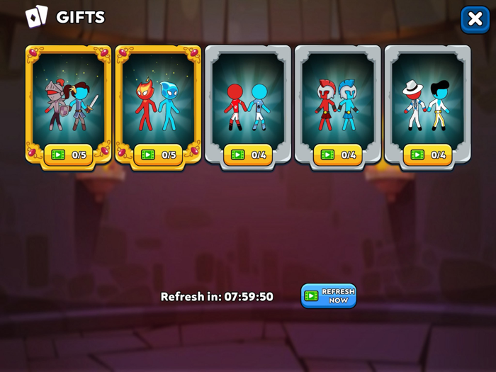 Stick Red and Blue 3