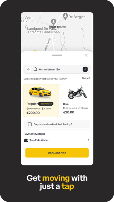 Tec ride Rider Screenshot