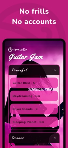 Guitar Jam Backing Tracks screenshot