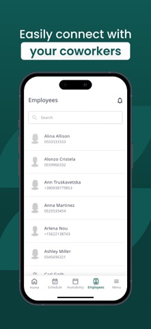 Tabit Shift (US) iPhone screenshot