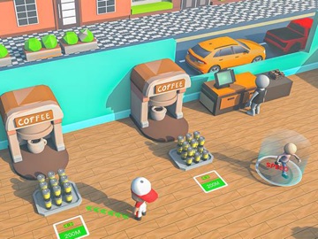 My Great Coffee Restaurant 3D iPad screenshot