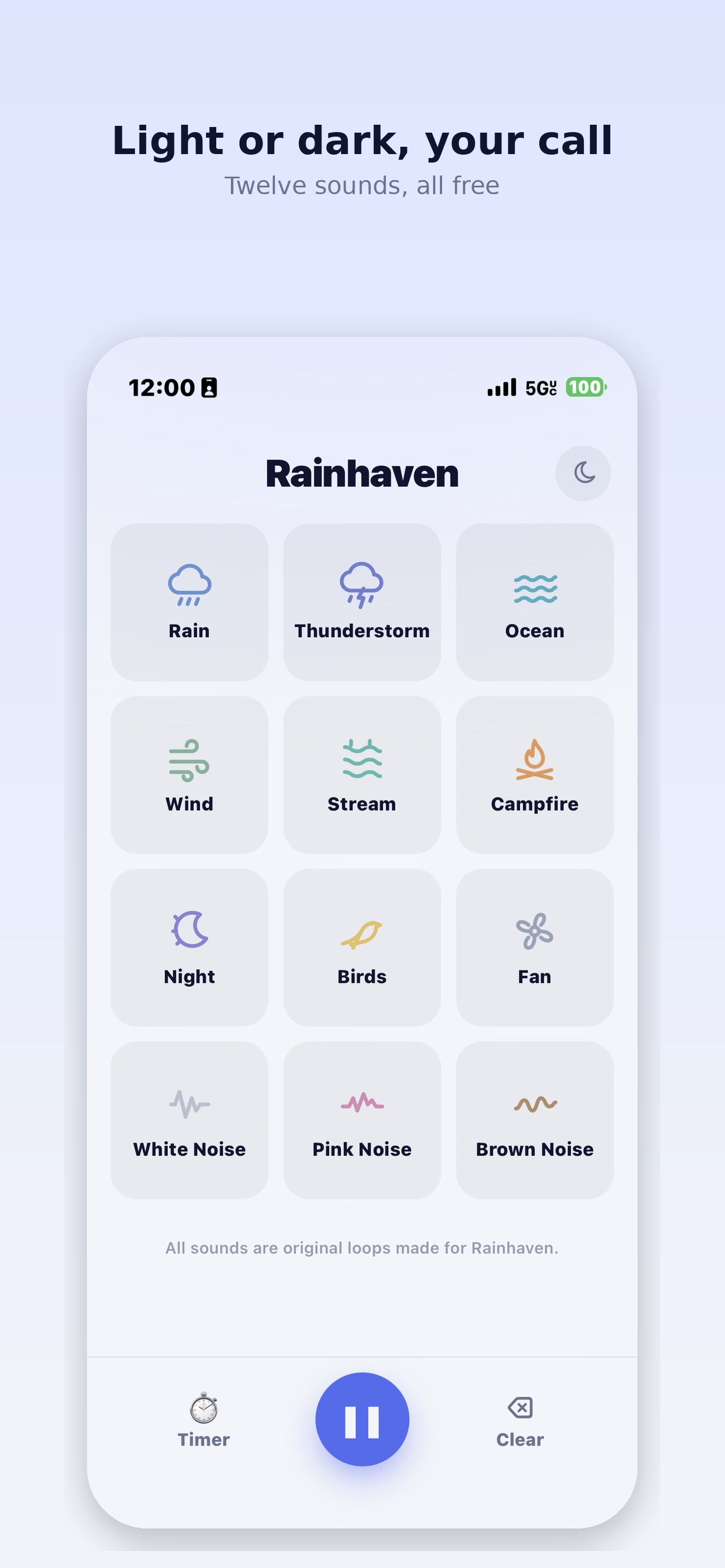 Screenshot 4 of Rainhaven: Sleep & Rain Sounds