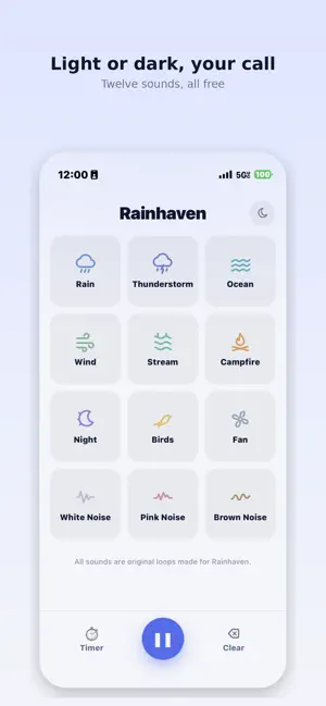 Rainhaven: Sleep & Rain Sounds screenshot 4