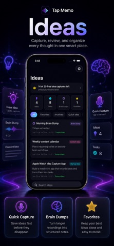 TapMemo AI — iOS screen 3