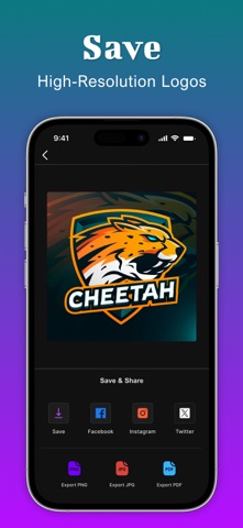 Gamer Logo Maker,Esport Gaming iPhone screenshot