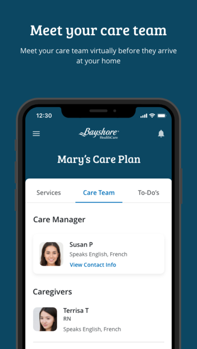 MyBayshoreCare app screenshot 3