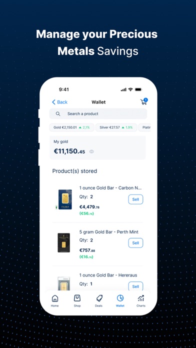Screenshot 4 of GOLD AVENUE: Buy Gold & Silver App