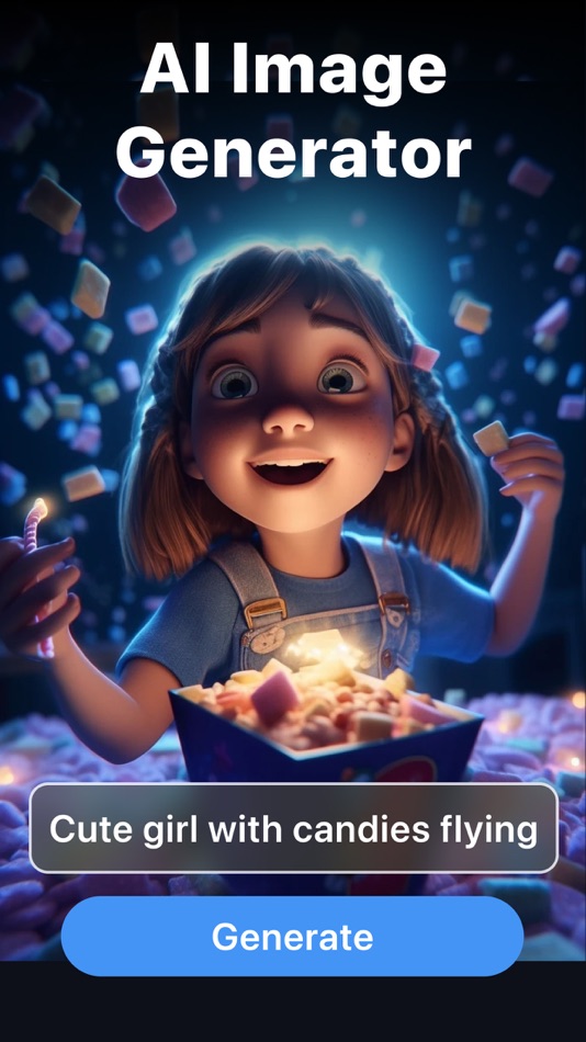 #2. AI Photo Generator - AI Art (iOS) By: Phone Storage Cleaner Inc.