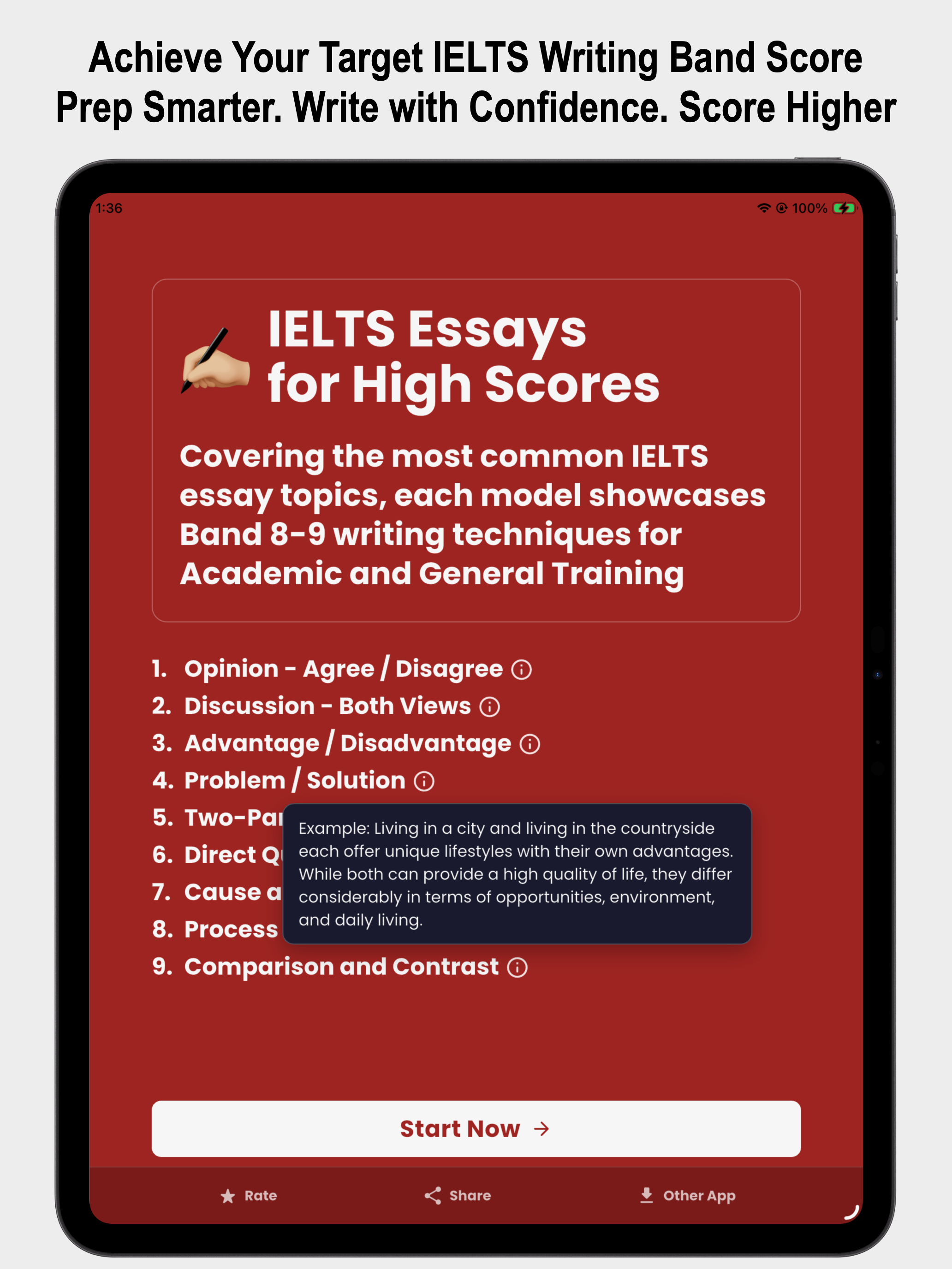 IELTS Essays - Aim for 9 screenshot 6