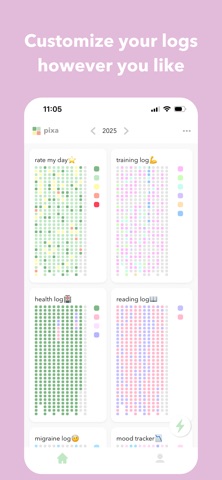 Pixa - My Year in Pixels screenshot