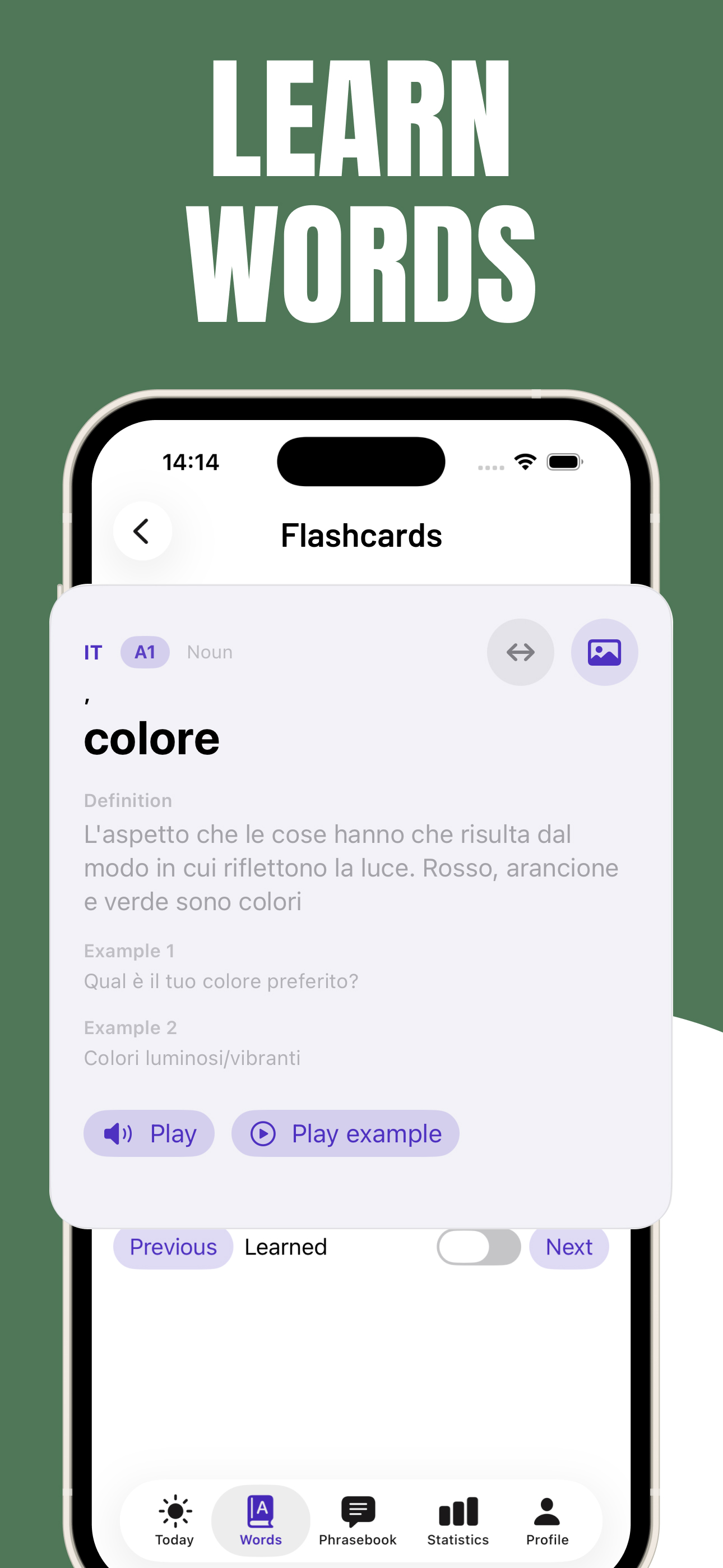 Learn Italian Speak screenshot 3