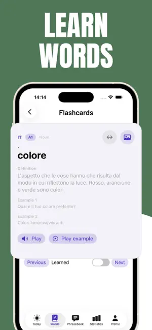 Learn Italian Speak screenshot 3