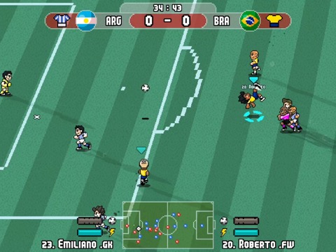 Pixel Cup Soccer - Mobileのおすすめ画像1