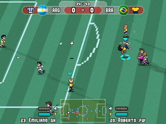 Screenshot #4 pour Pixel Cup Soccer - Mobile