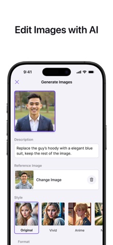 AI Image & Chat Hub: RocketKit iPhone screenshot
