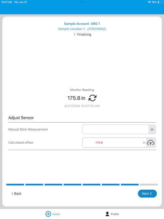 Tank Installer iPad screenshot