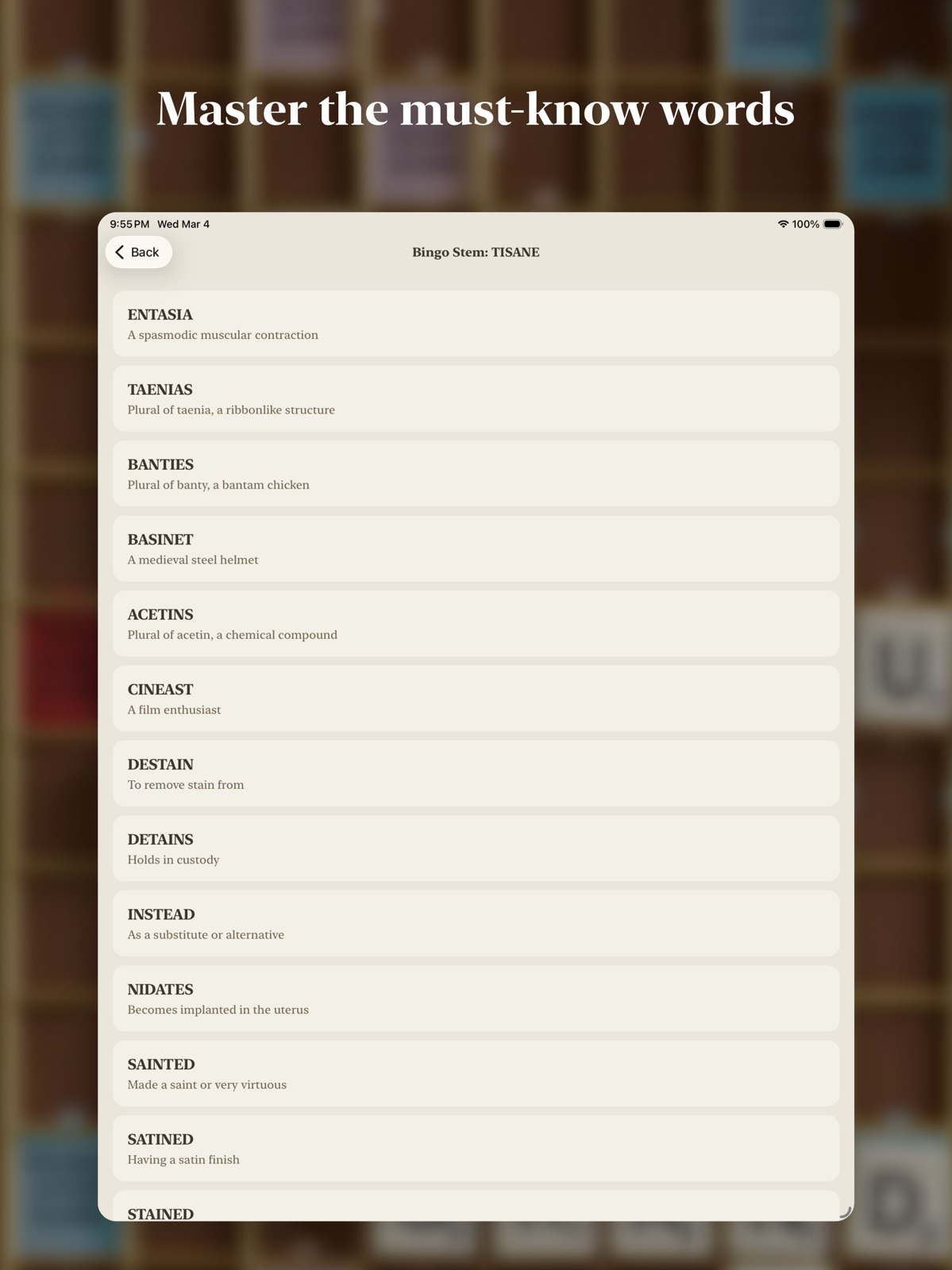 Word Check - Scrabble Words ipad screenshot 4