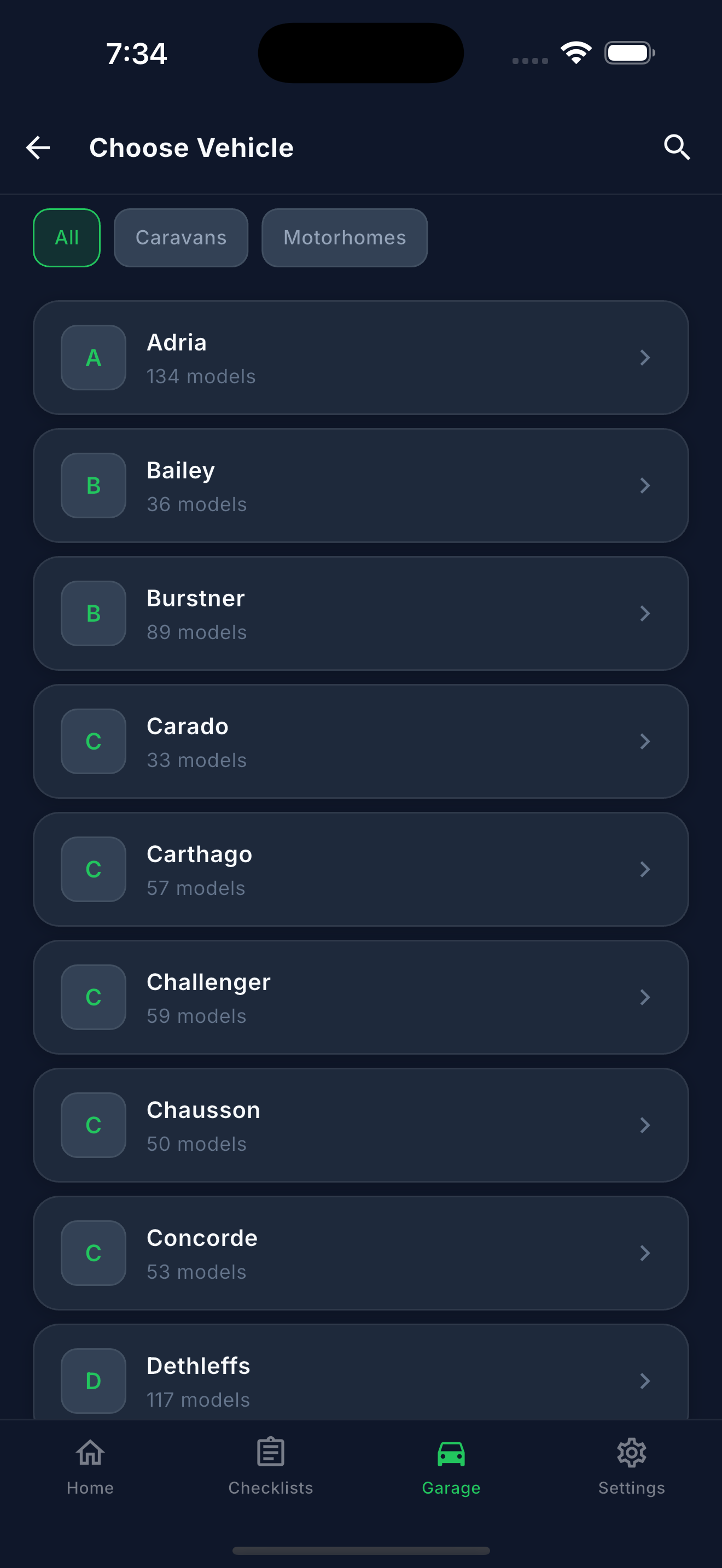 CaraCheck — Caravan Checklist screenshot 4