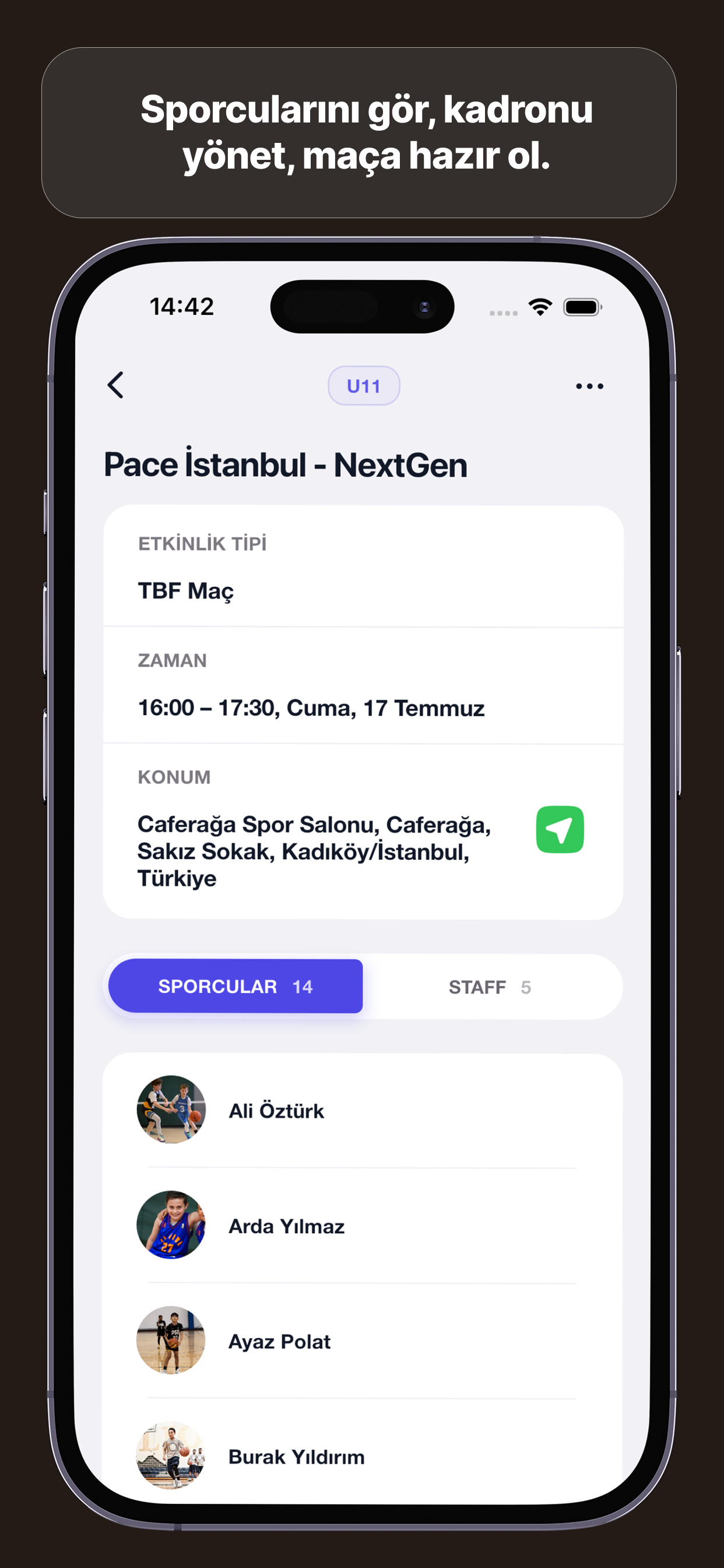 Clubplan screenshot 3
