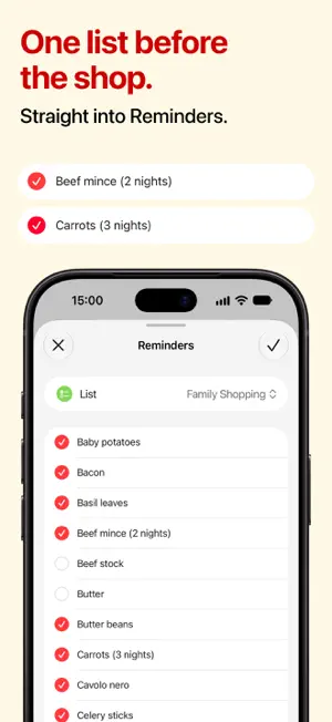 TeaTonight: Dinner Planner screenshot 3