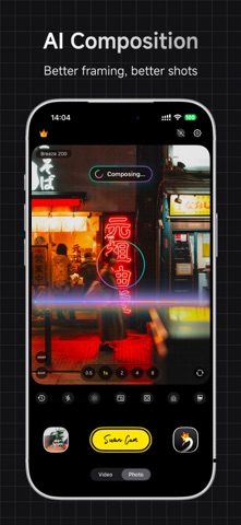 Swan Cam - Ai 构图电影胶片感相机 Screenshot 3
