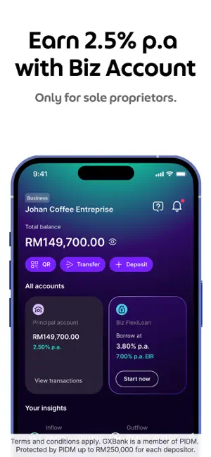 GXBank screenshot 4