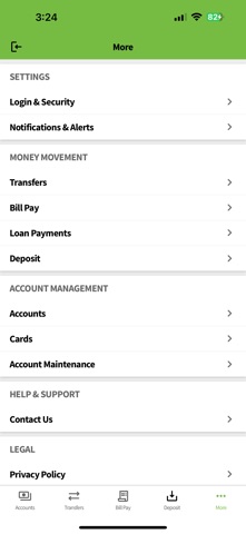 App screenshot