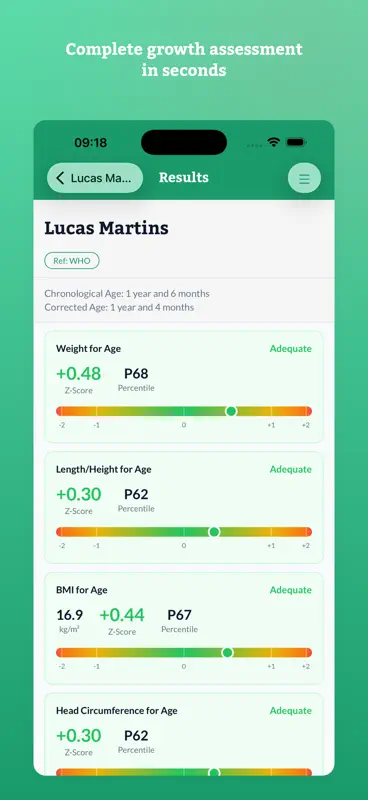 PediGrowth screenshot 1 of 10