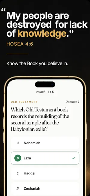Kerygma: Bible Trivia Game screenshot 1