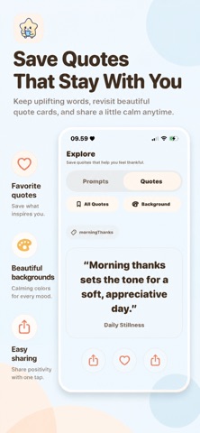 One Little Gratitude: Thankful iPhone screenshot