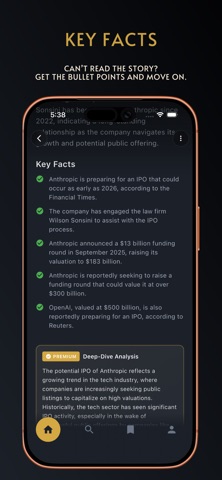 BLTN News iPhone screenshot