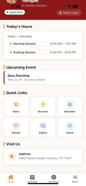 Sri Satyanarayana Temple screenshot 1