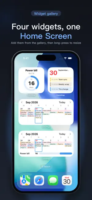 DateMap - Calendar & Countdown screenshot 3