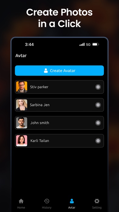 AI Art : AI Headshot Generator Screenshot