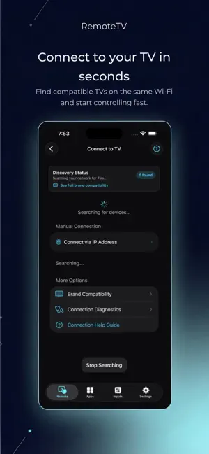 RemoteTV: Smart TV Remote screenshot 2
