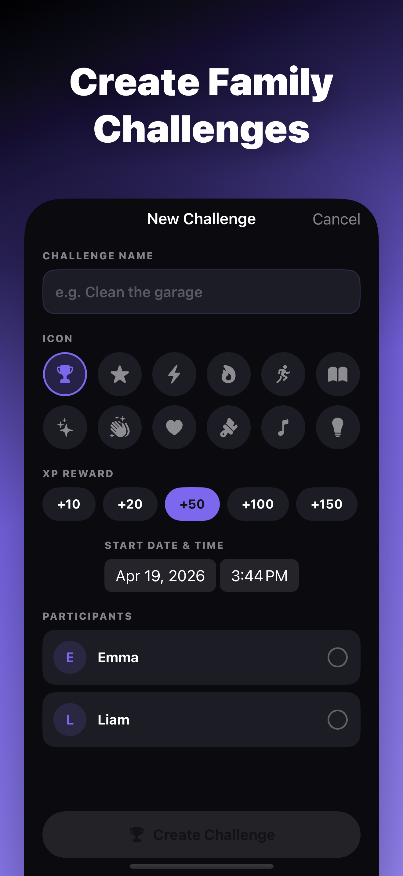 Rooteen Family: Habits Tracker