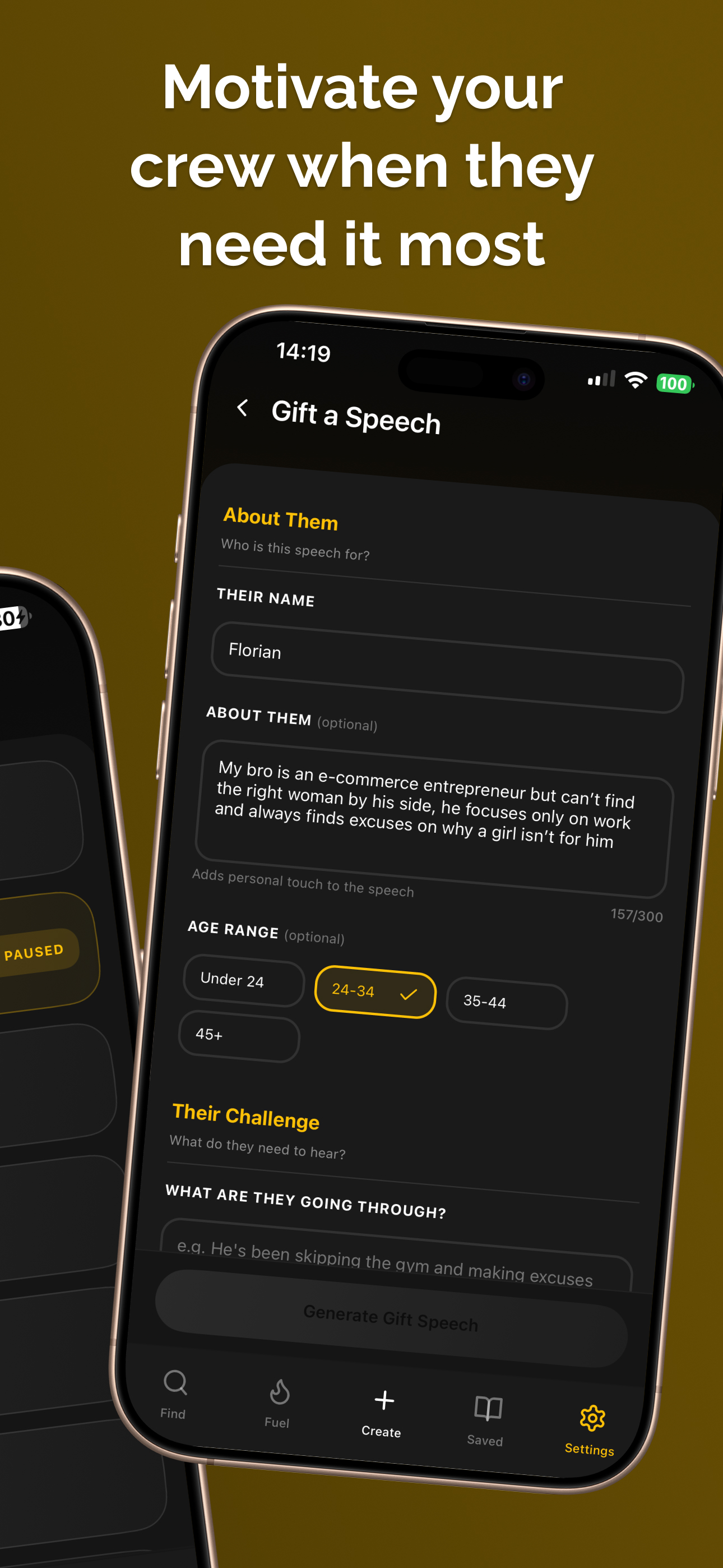 Beastr AI motivation screenshot 6