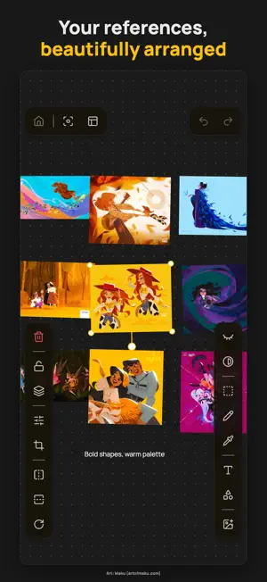 Proref: Art Reference Boards screenshot 1