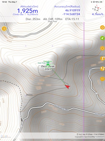 Geographica | offline map ipad screenshot 2