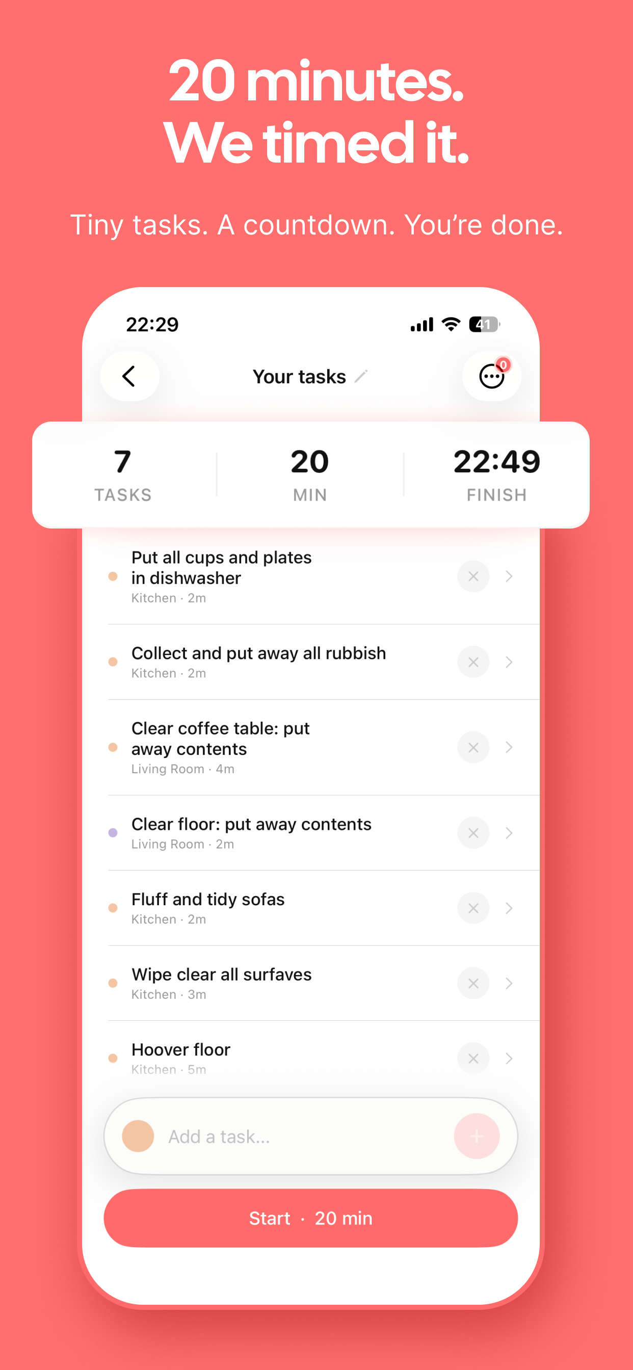 Briskly: Quick Clean Timer screenshot 4