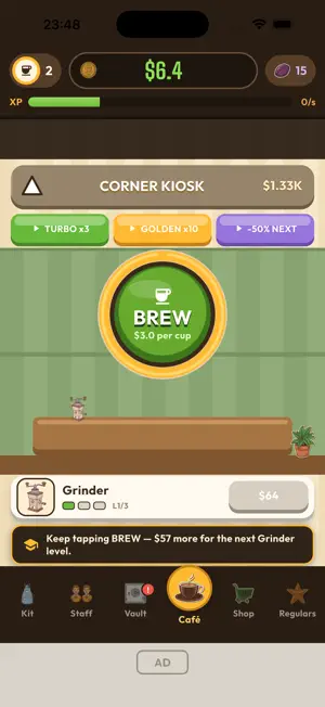 Barista Life Idle Cafe screenshot 1