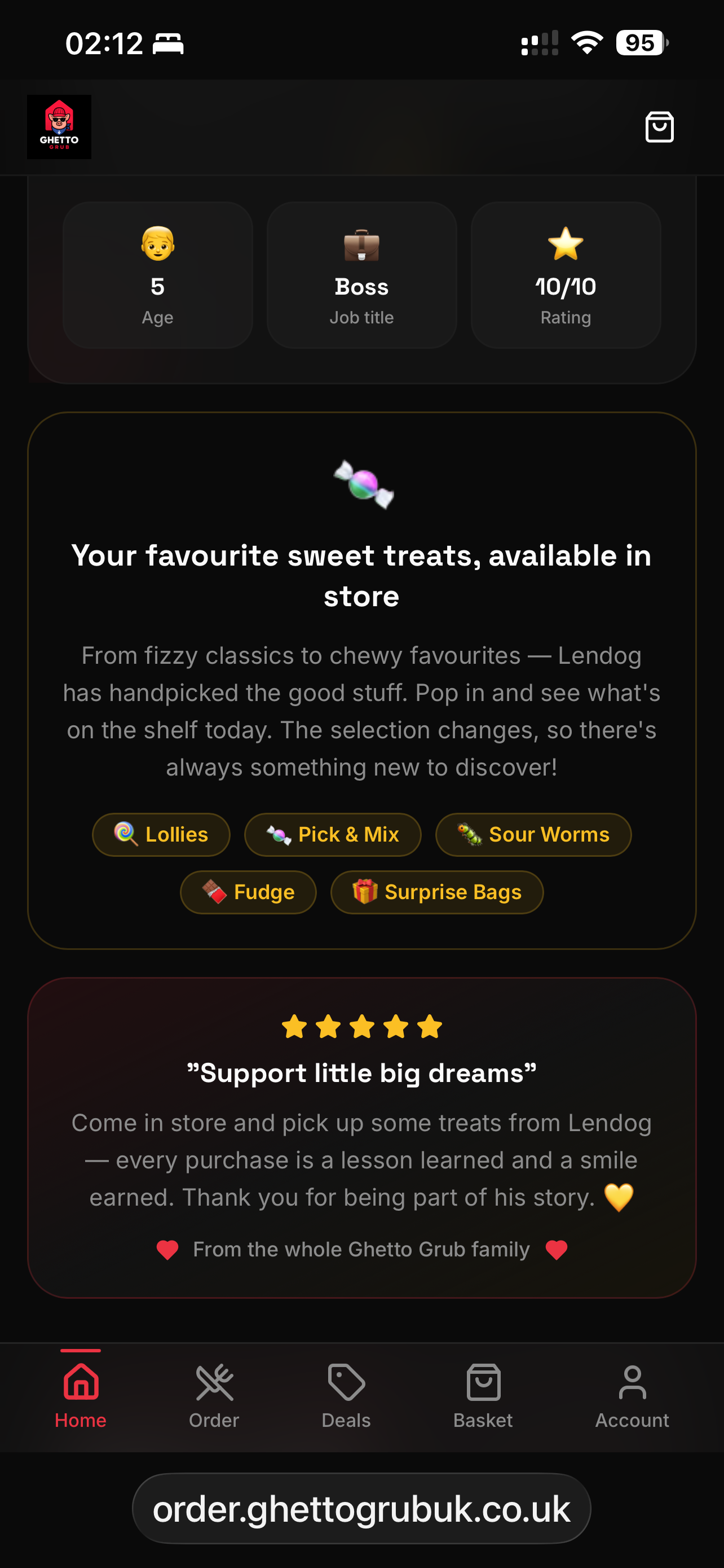 Ghetto Grub UK screenshot 3
