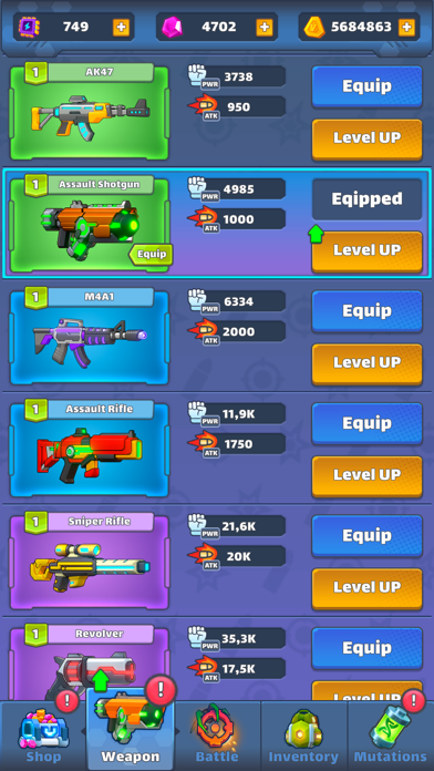 Space Hero: Invasion Shooter iPhone screenshot 7 - Games app