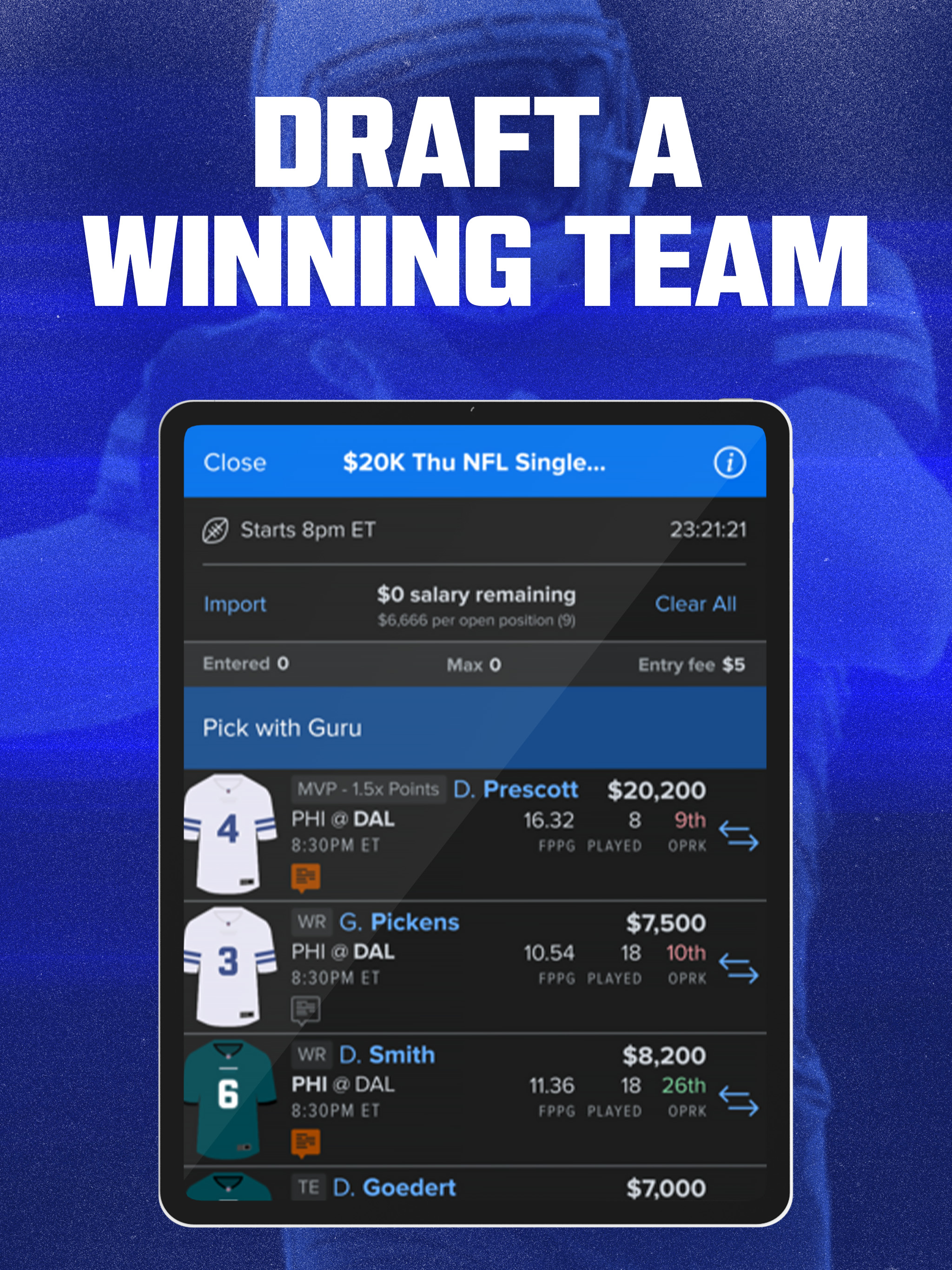 FanDuel Fantasy Sports screenshot 6