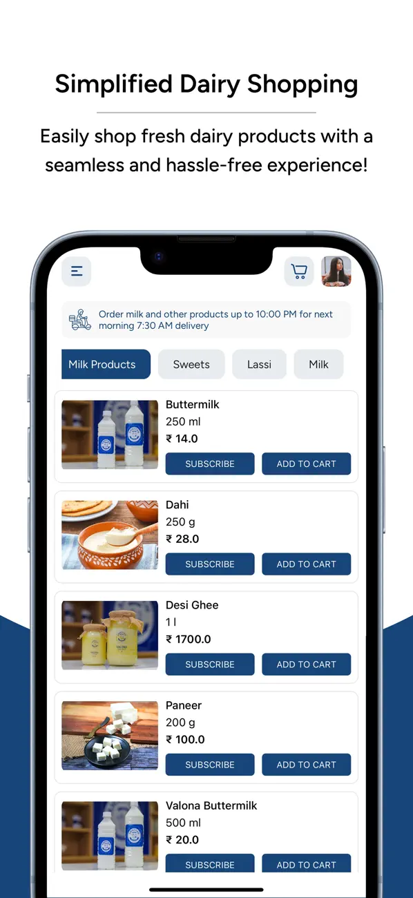 Screenshot #3 pour AMRUTAM - The Milk Shop