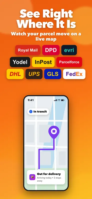 Parcel tracker: DPD,Fedex,DHL screenshot 3 of 10