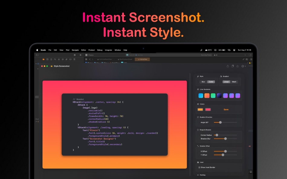 #1. Pixera (macOS) By: Parth Antala