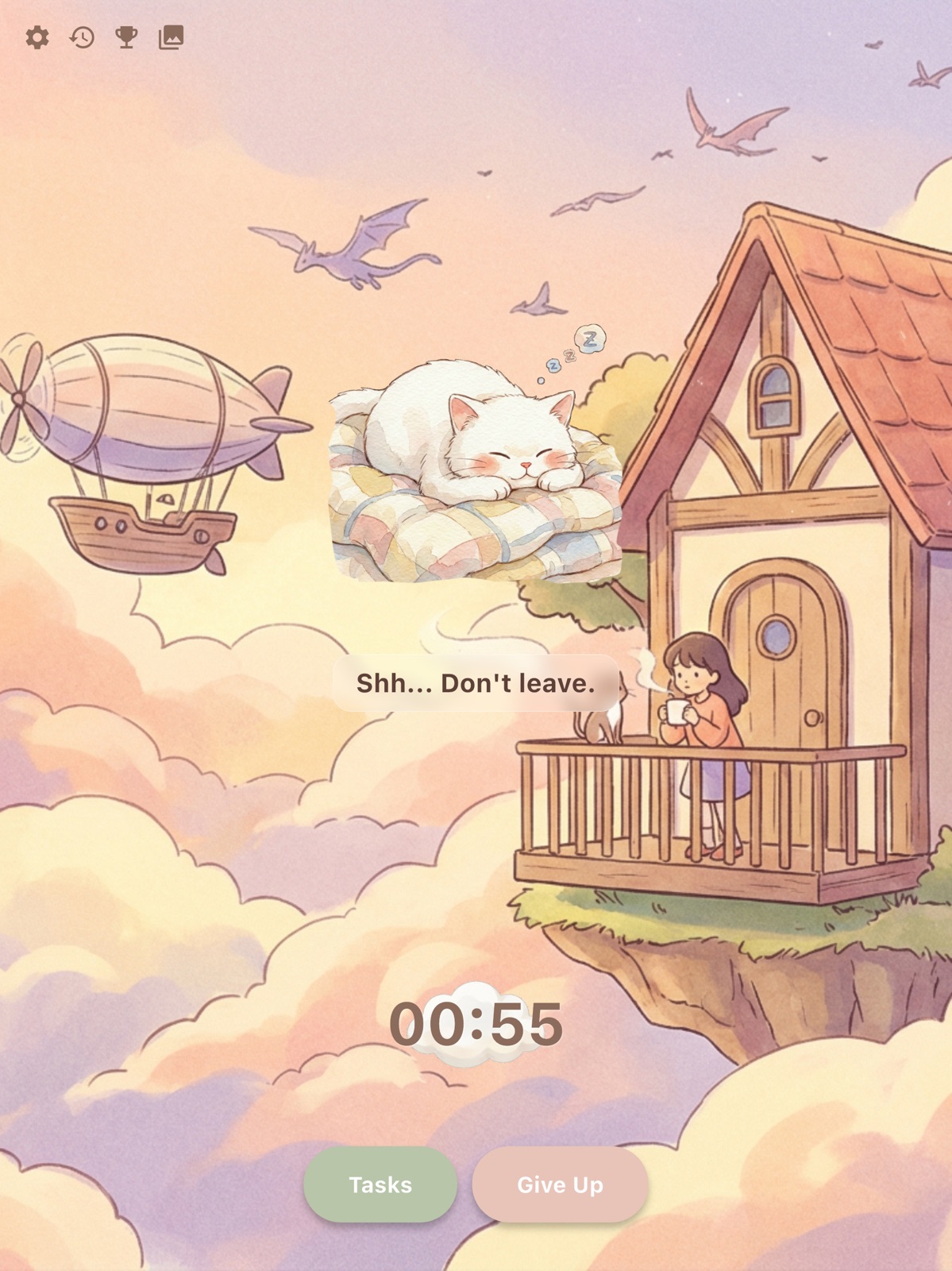 Gamu Nemu: Pomodoro Timer ipad screenshot 3